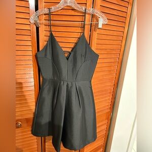 Black cocktail dress